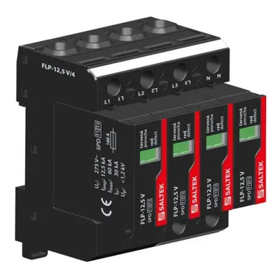 Svodič přepětí FLP-12,5 V/4