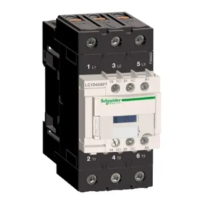 Schneider Electric TeSys 3P Everlink stykač AC3 440V 40A cívka 230V AC 50/60Hz LC1D40AP7