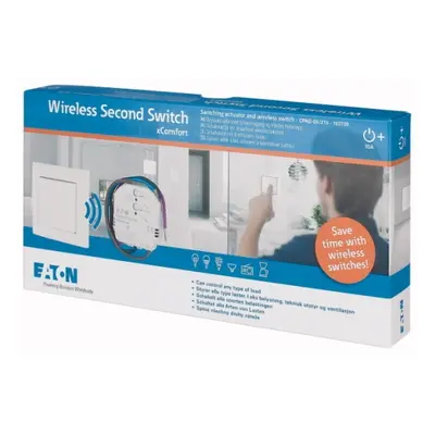 Bezdrátový spínací set pro rekonstrukci (s binárním vstupem) EATON xComfort Go Wireless CPAD-00/