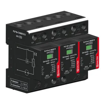 Svodič přepětí FLP-B+C MAXI V/3 (TN-C)