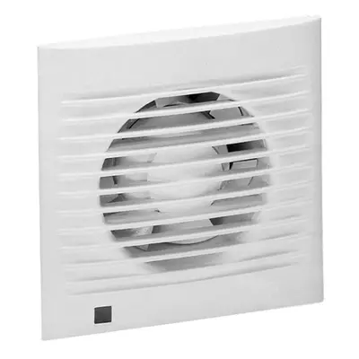 Axiální koupelnový ventilátor se zpětnou klapkou a časovým doběhem Soler&Palau DECOR 100/CRZ