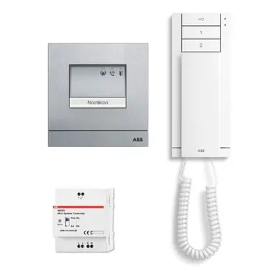 Sada audio domovního telefonu ABB Welcome Midi M20001-02 2TMA210310N0003