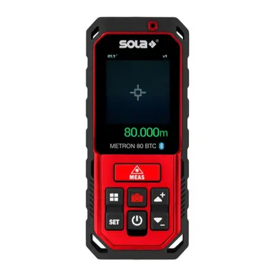 Laserový dálkoměr SOLA METRON 80 BTC Bluetooth + kamera 71029101