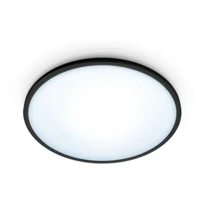 LED stropní svítidlo WiZ Super Slim 14W 2700-6500K černá