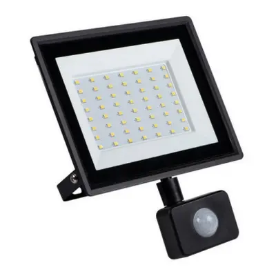 LED reflektor s čidlem Kanlux Miledo GRUN NV LED-50-B-SE 50W neutrální bílá 31400