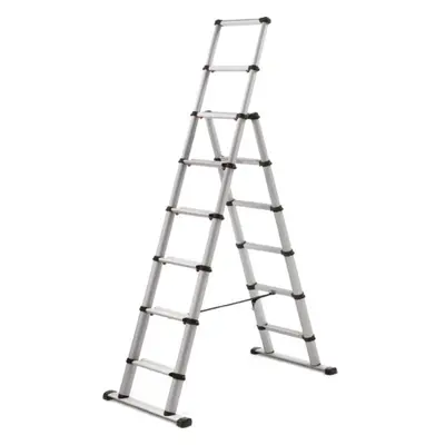 Teleskopický žebřík-štafle 2,3m TELESTEPS COMBI 60623-501