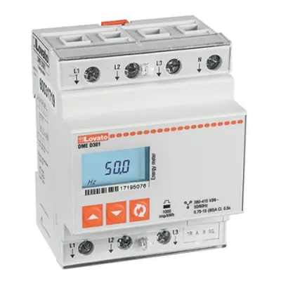 Elektroměr LOVATO DMED301MID třífázový 80A Modbus-RTU (RS485)