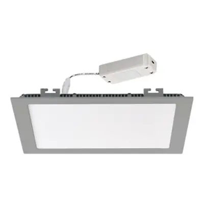 Vestavné svítidlo LED Kanlux KATRO 23W-WW-SR 3000K stříbrná 22520