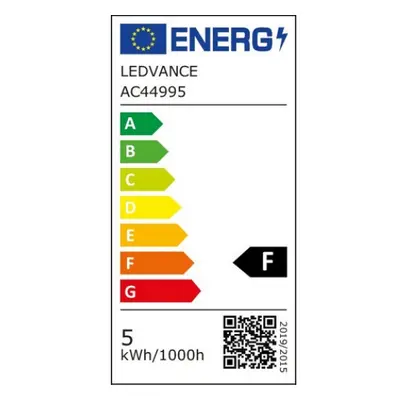 LED žárovka E27 LEDVANCE CL A FR 4,9W (40W) neutrální bílá (4000K)