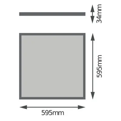 LED panel LEDVANCE 4in1 600x600mm 32W/4000K neutrální bílá