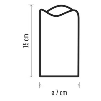 LED vánoční projektor EMOS DCPC05 ZY2310 vločky vnitřní použití 3xAAA nebo USB