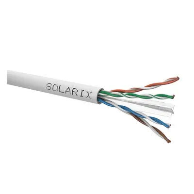 UTP kabel Solarix SXKD-6-UTP-PVC šedý (box 305m)