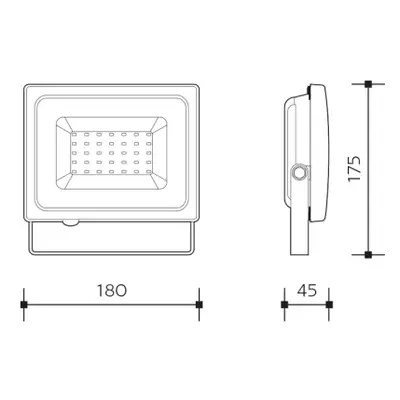 LED reflektor LEDMED VANA SMD 30W IP65 4000K LM34300010