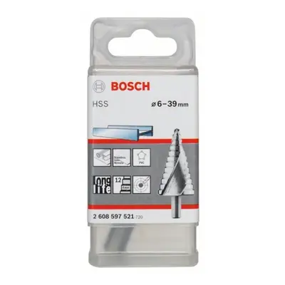 Stupňovitý vrták HSS 6-39mm Bosch 2.608.597.521