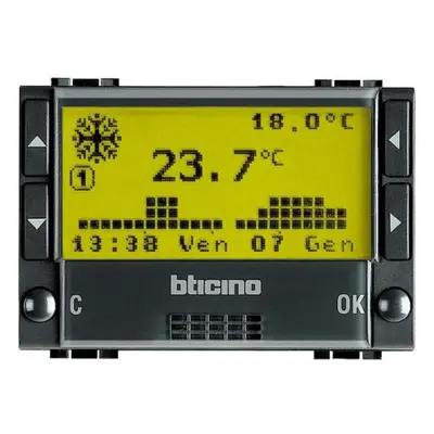 Bticino LivingLight termostat 3M L4451