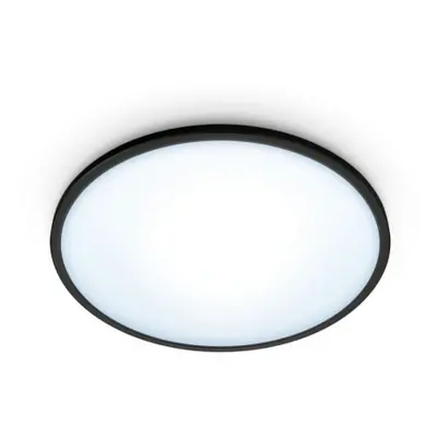 LED stropní svítidlo WiZ Super Slim 16W 2700-6500K černá