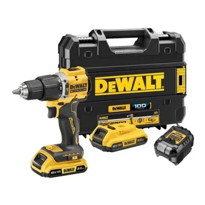 Aku vrtačka DeWALT DCD100YD2T 18V s příklepem 2x aku Li-Ion 2,0Ah