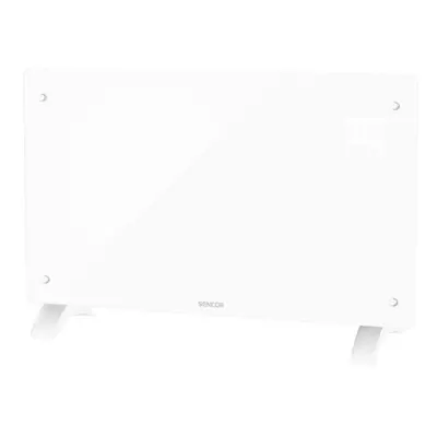 Chytrý skleněný WiFi přímotop SENCOR SCF 4240WH bílý 1000-2000W