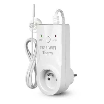 Chytrá tepelně spínaná zásuvka ELEKTROBOCK TS11 WiFi Therm