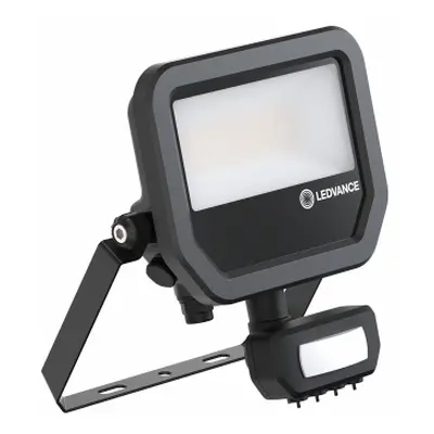 LED reflektor s pohybovým čidlem LEDVANCE FLOODLIGHT SENSOR černý 17W 2400lm 4000K neutrální bíl