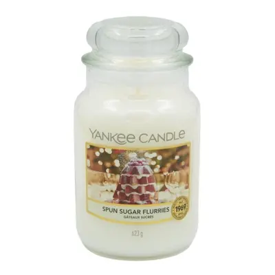 Svíčka vonná sklo Yankee candle SPUN SUGAR FLURRIES 623g (hoří 150hod) 716299