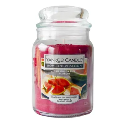 Svíčka vonná sklo Yankee candle WATERMELON SLICE 538g (hoří 130hod) 716295