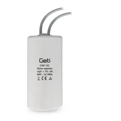 Rozběhový kondenzátor GETI GMC 12C 12uF 450V 02020026