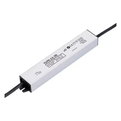 LED napájecí zdroj 12V 20W IP67 TLPS-12-20 05102