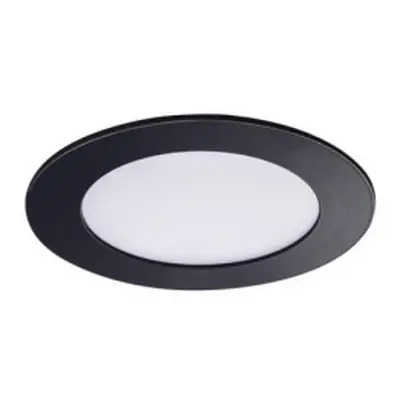 Podhledové LED svítidlo Kanlux ROUNDA V2LED 6W-WW-B teplá bílá 33562