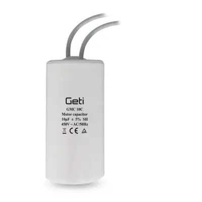 Rozběhový kondenzátor GETI GMC 10C 10uF 450V 02020025