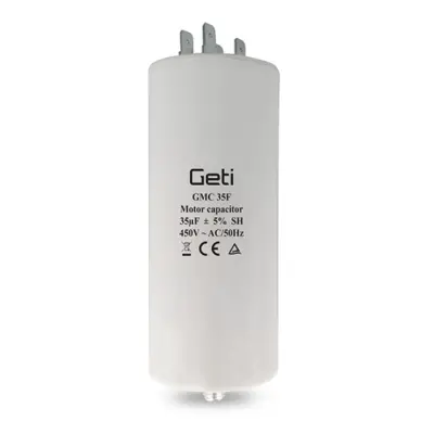 Rozběhový kondenzátor GETI GMC 35F 35uF 450V 02020033