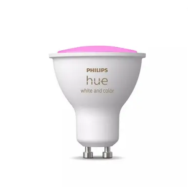 LED žárovka GU10 Philips Hue 4,2W (50W) White and Color Ambiance (2000-6500K/RGB) stmívatelná