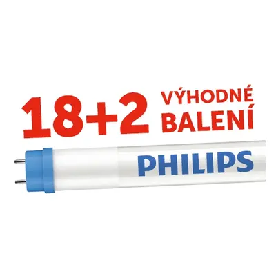 LED trubice Philips CorePro LEDtube 120cm 15,5W (36W) neutrální bílá 4000K T8 G13 EM/230V akční 