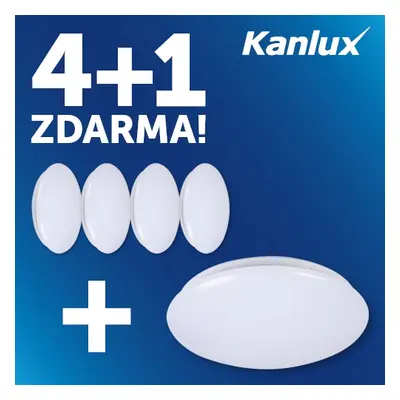 LED svítidlo Kanlux Miledo CORSO LED V2 12-NW IP44 neutrální bílá 278mm 31220 akční balení 4+1