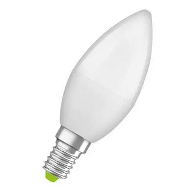 LED žárovka E14 LEDVANCE CL B FR RECYCLED 4,9W (40W) teplá bílá (2700K) svíčka