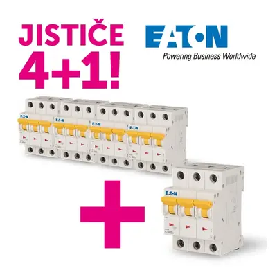 Jistič EATON PL7-B25/3 25A 263391 akční balení 4+1