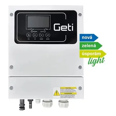 Solární invertor GETI GWH02D 4kW MPPT pro ohřev vody z fotovoltaických panelů