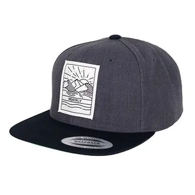 Meatfly kšiltovka Flanker Snapback Sunny Charcoal/Black | Černá