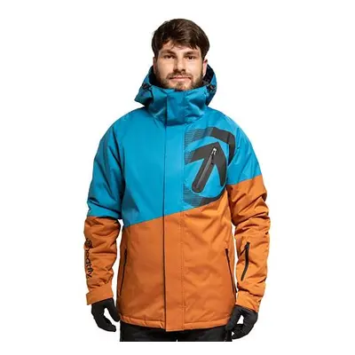 Meatfly pánská SNB & SKI bunda Bang Premium Blue/Brown | Modrá