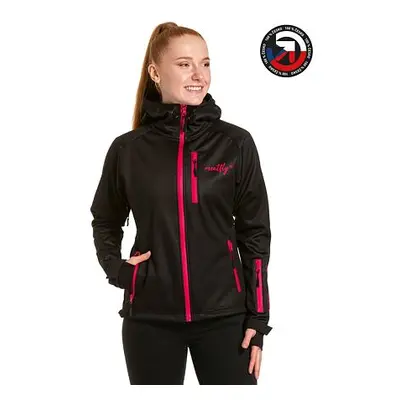 Meatfly dámská softshell bunda Zaja Black | Černá