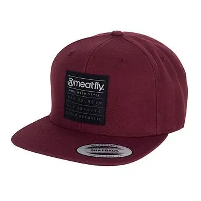 Meatfly kšiltovka Hornet Snapback Coordinates Maroon | Červená