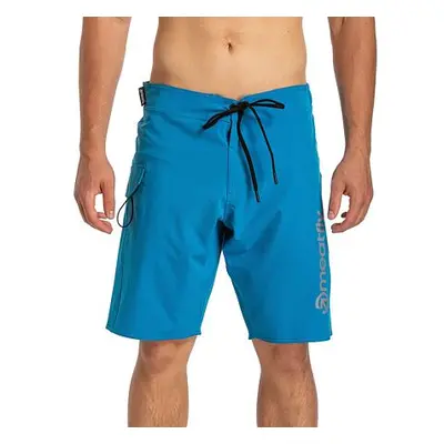 Meatfly pánské plavky Mitch Boardshorts 21" Blue | Modrá