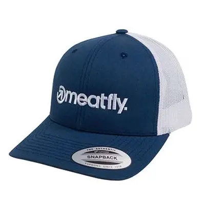 Meatfly kšiltovka MF Logo Trucker Navy/White | Modrá