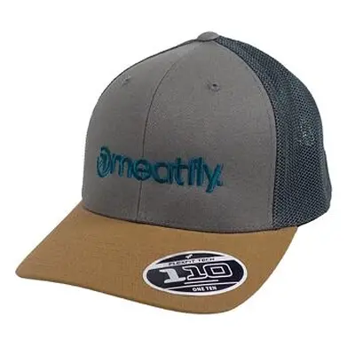 Meatfly kšiltovka MF Logo Trucker Earth | Šedá