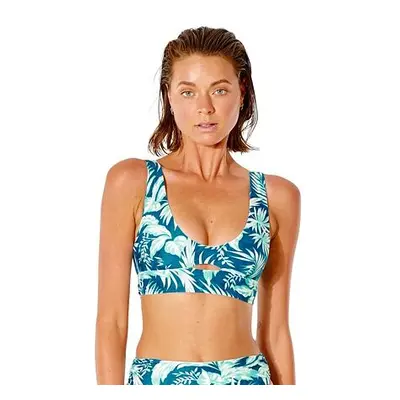 Rip curl dámský horní díl plavek Sun Rays Mirage Dark Teal | Modrá