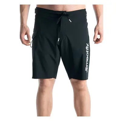 Meatfly pánské plavky Mitch Boardshorts Black | Černá