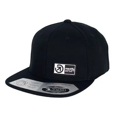 Meatfly kšiltovka Gruman Premium Snapback Brand Black | Černá