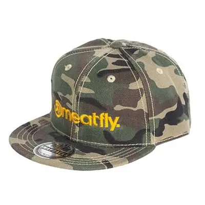 Meatfly dětská kšiltovka Alfy Snapback C - Camo | Maskáč