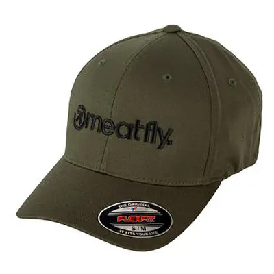 Meatfly Brand Flexfit Olive