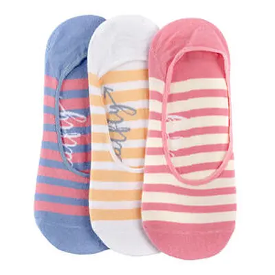 Meatfly ponožky Low socks - Triple pack D/ Big Stripes | Mnohobarevná